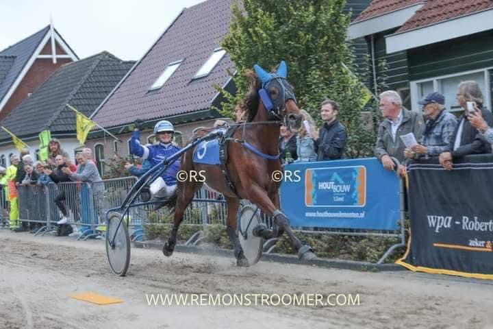 Cassidy tweede, Loes derde in de TCT koers, Lisboa vijfde en Lucky zesde op Alkmaar.
