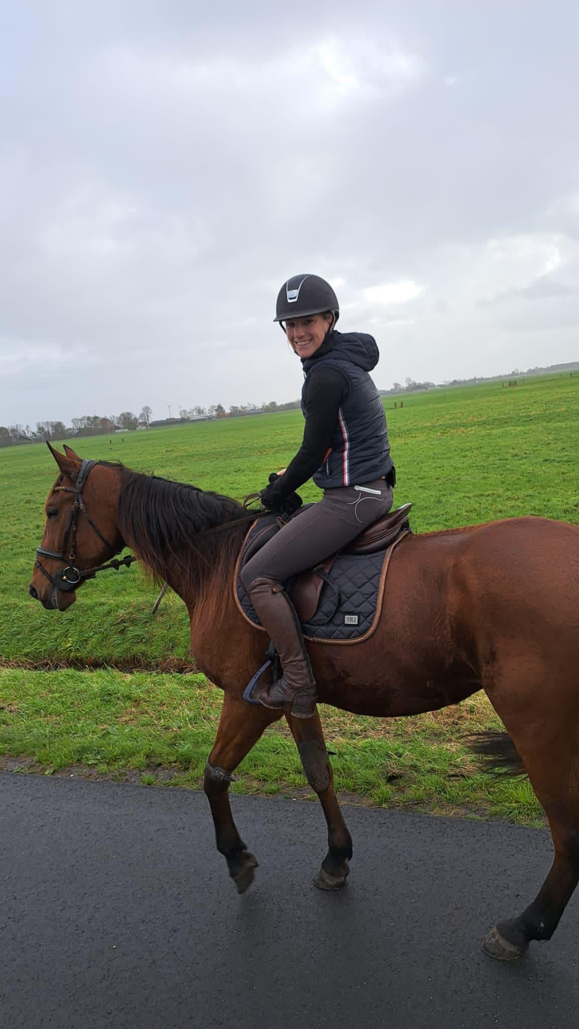 Jaimy mooi derde in Voorschoten!