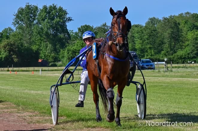 Liberty tweede en Jasper vierde in Lisse.